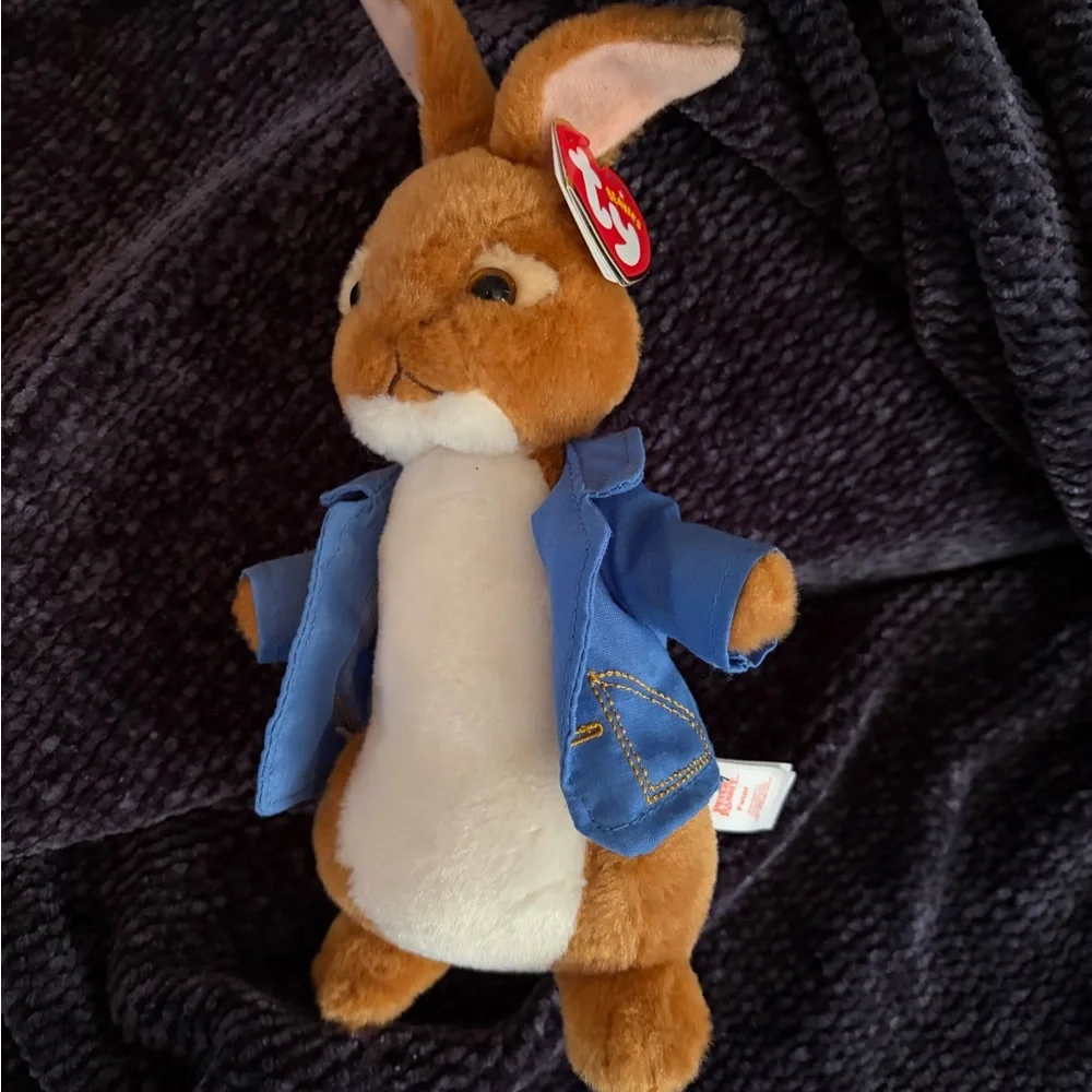 Ty Beanie Baby - PETER RABBIT the Bunny 8